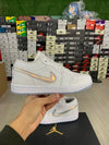 AJ1 Low White