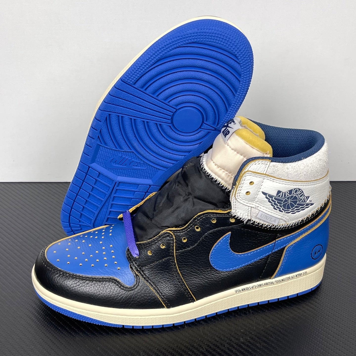 AJ1 High  Union Los Angeles Blue Toe