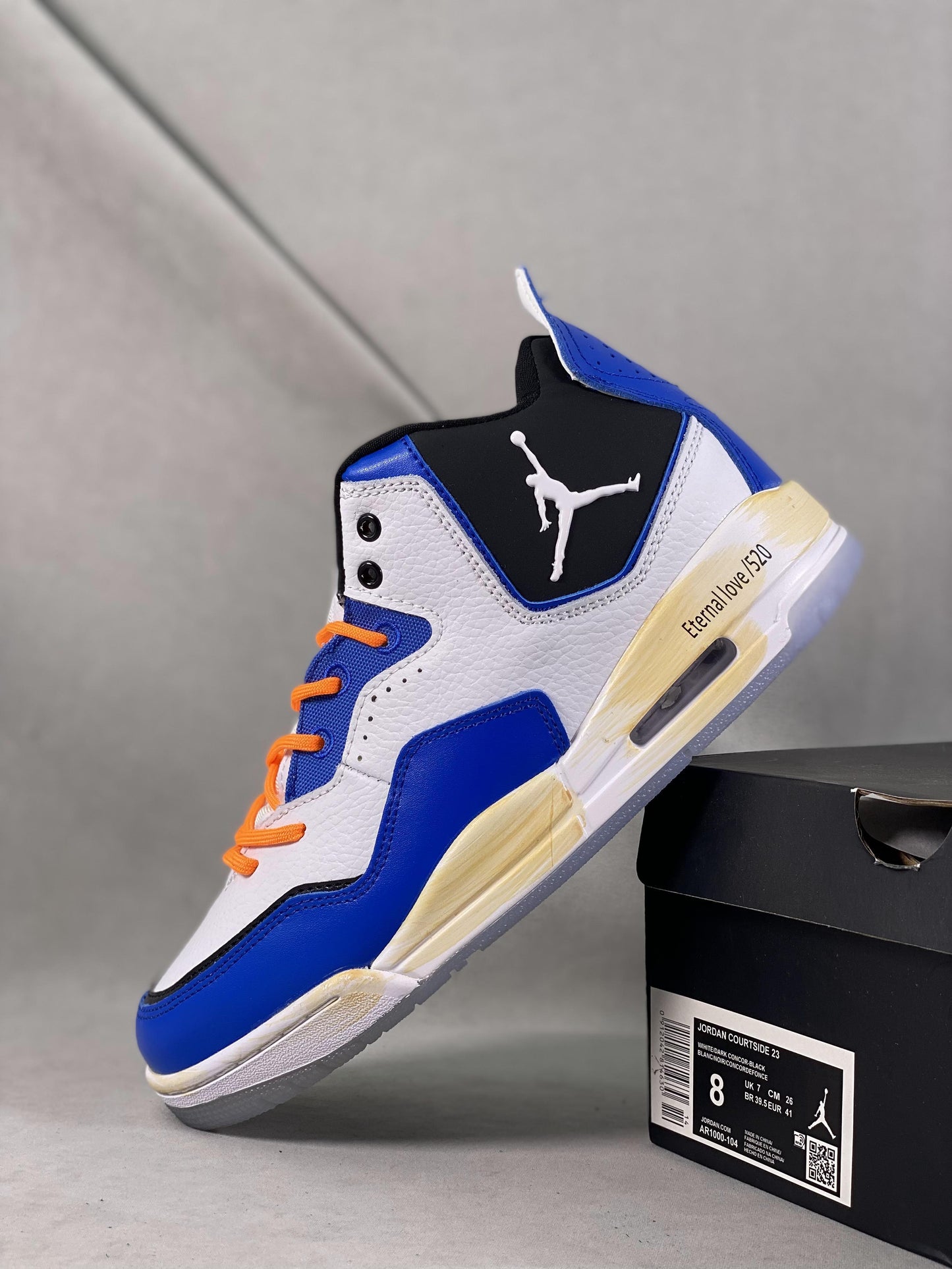 23 Black Particle Blue