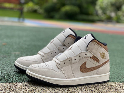 AJ1 High Brown Elephant