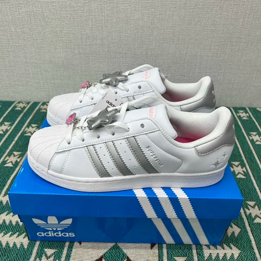 Superstar White And Silver