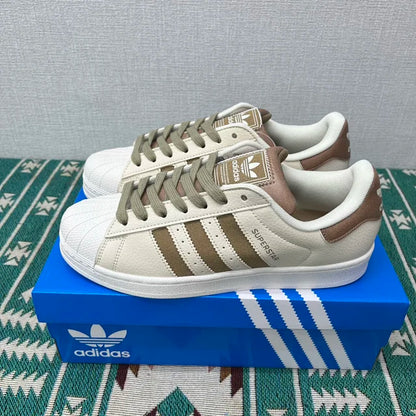 Superstar Off-White And Light Brown