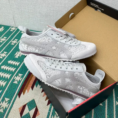 Onitsuka Tiger Mexico 66 Jacquard Mesh Oyster Grey