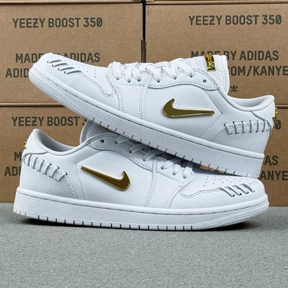 AJ1 Low Sail Metallic Gold