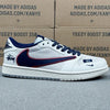 AJ1 Low x Stussy White And Blue
