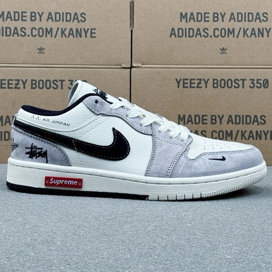 AJ1 Low x Stussy x Supreme