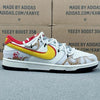 Dunk x White Red Yellow