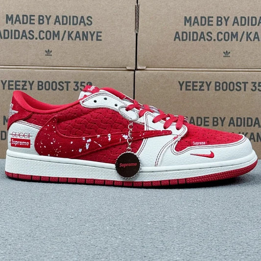 AJ1 Low x Red Sup and Gucci