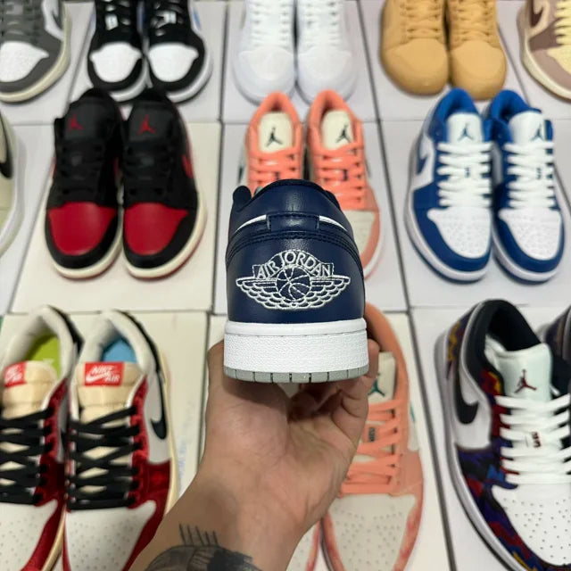 AJ1 Low True Blue