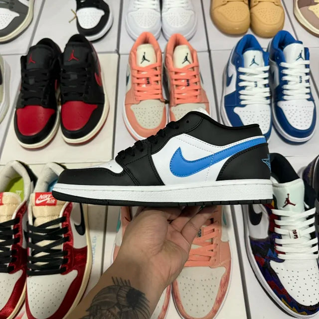 AJ1 Black University Blue White