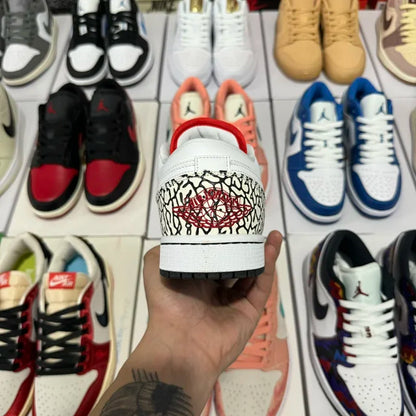 AJ1 Low White Cement