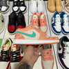 AJ1 Low LIGHT MADDER ROOT/DARK TEAL GREEN