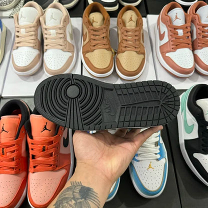 AJ1 Low Black Elephant