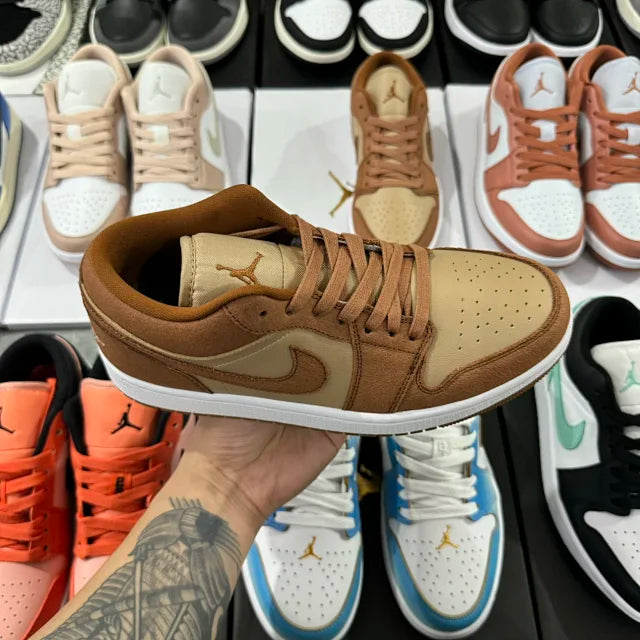 AJ1 Low Legend Medium Brown