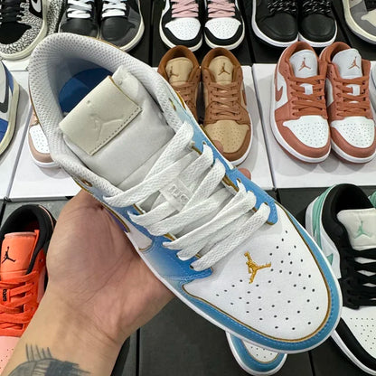 AJ1 Low Blue Gradient