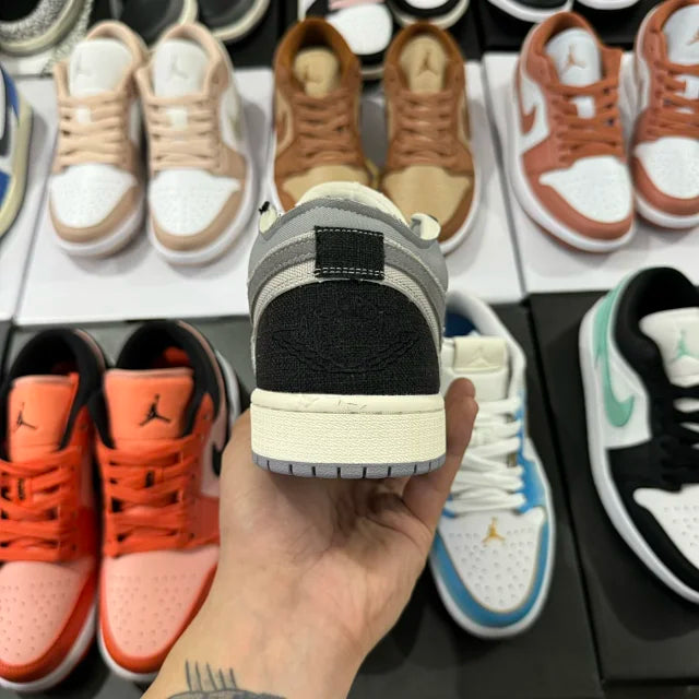 AJ1 Low Cement Grey