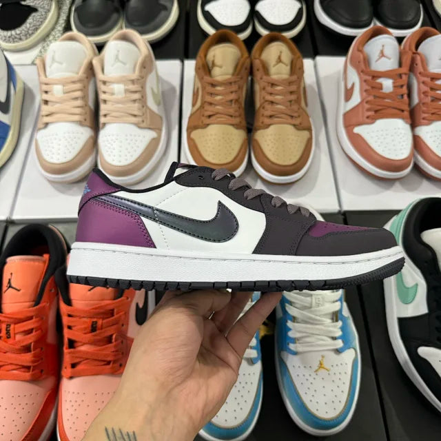 AJ1 Low Purple Smoke