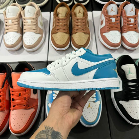 AJ1 Low Aquatone