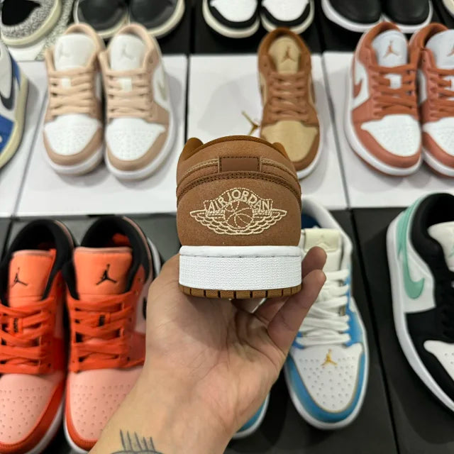 AJ1 Low Legend Medium Brown