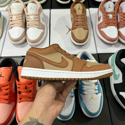 AJ1 Low Legend Medium Brown