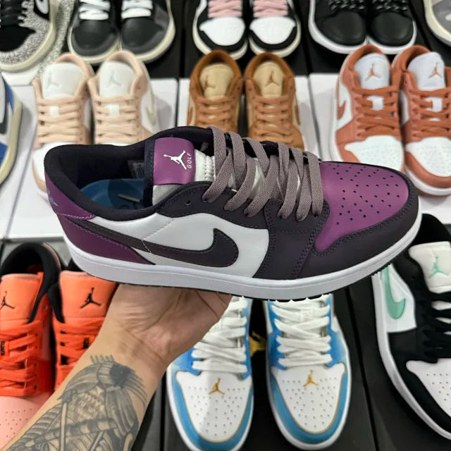 AJ1 Low Purple Smoke
