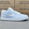 AJ1 Low Aluminium Azul