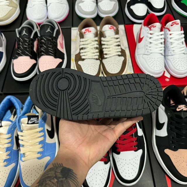 AJ1 Low Dark Smoke Grey