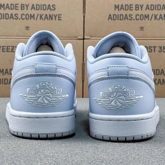 AJ1 Low Aluminium Azul