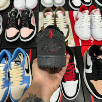 AJ1 Low Dark Smoke Grey