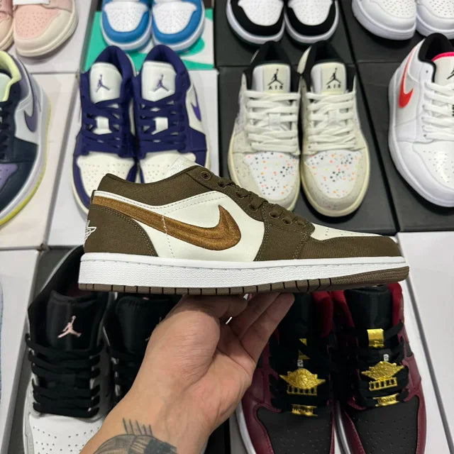 AJ1 Low Light Olive