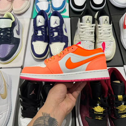 AJ1 Low Hyper Crimson