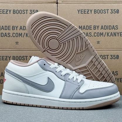 AJ1 Low Sail College Grey Rattan