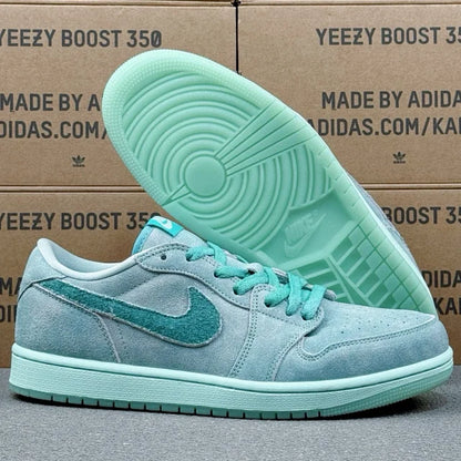 AJ1 Low Washed Teal