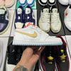 AJ1 Low White/Sesame/Flash Crimson