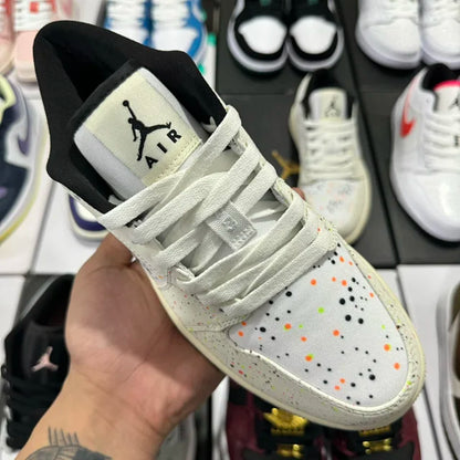 AJ1 Lowb Paint Splatter