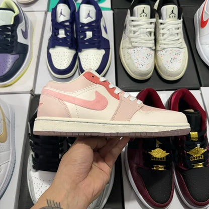 AJ1 Low Mighty Swooshers Pink