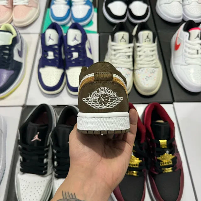 AJ1 Low Light Olive