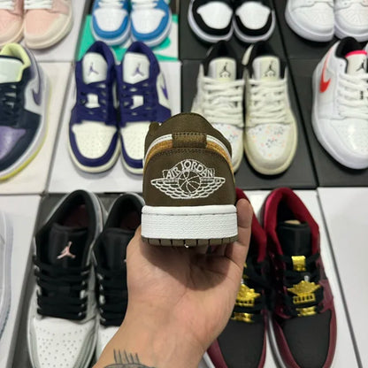 AJ1 Low Light Olive