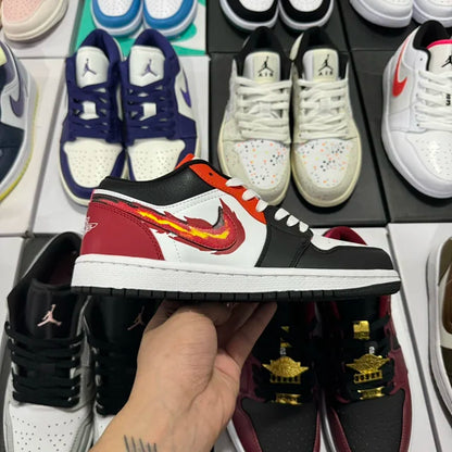 AJ1 Low Flaming Swoosh