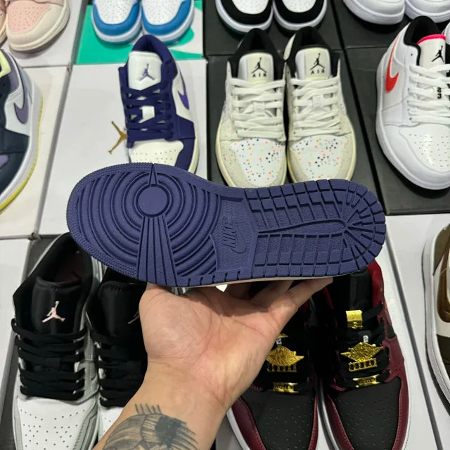 AJ1 Low  Sky J Purple