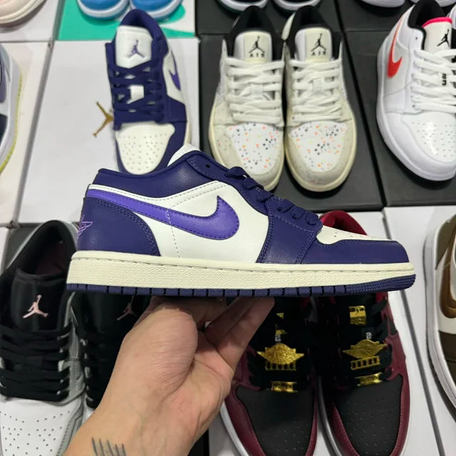 AJ1 Low  Sky J Purple