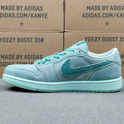AJ1 Low Washed Teal