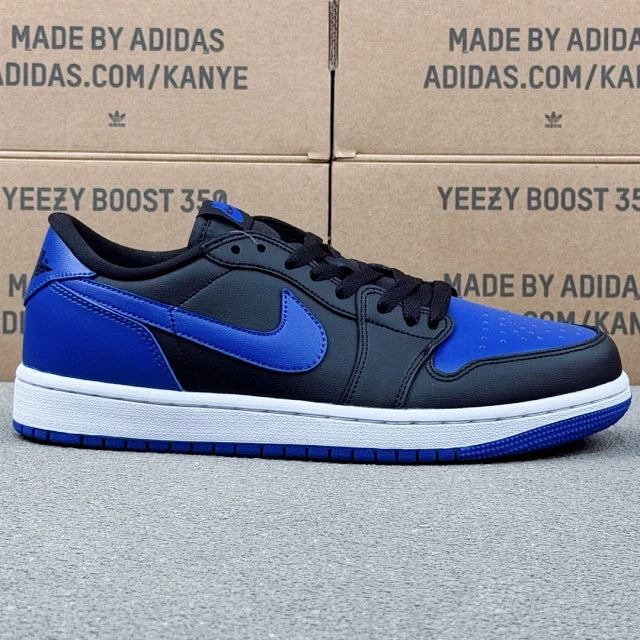 AJ1 Low  Black-White-Game Royal