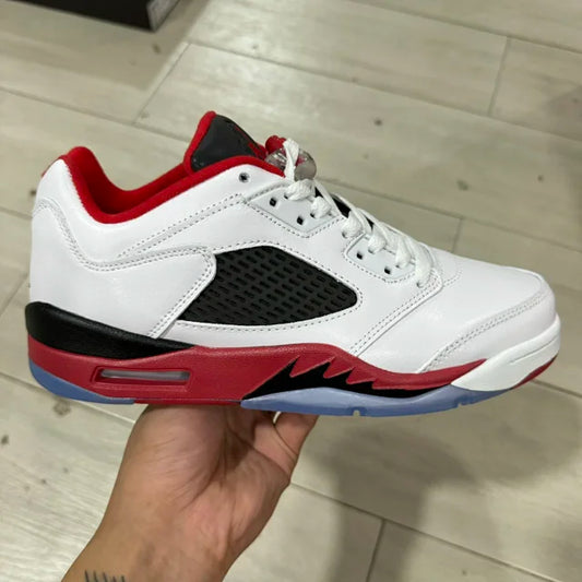 AJ 5  Low Fire Red