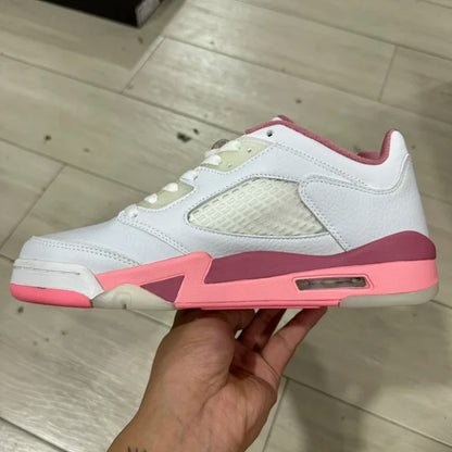 AJ 5  Low Crafted For Her Desert Berry