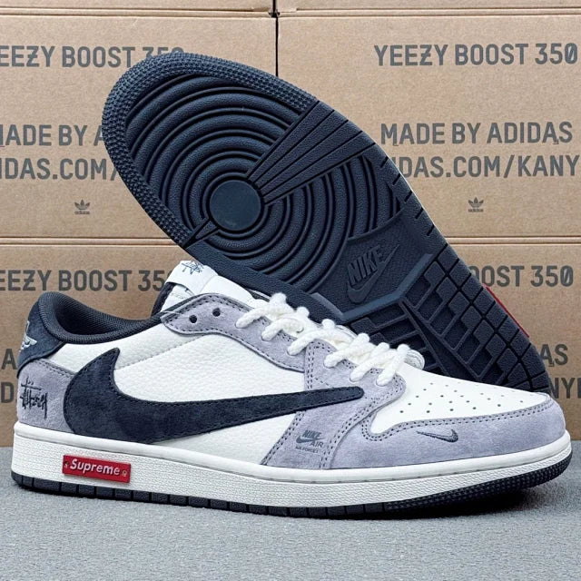 AJ1 Low x Stussy