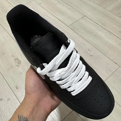 AF1 Black Metallic Silver