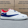 AJ1 Low x Sumpreme Blue Red And White