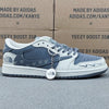 AJ1 Low The North Face Grey