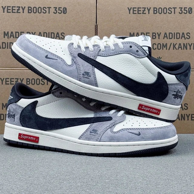 AJ1 Low x Stussy